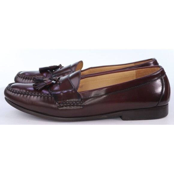 Cole Haan Men\'s Tassel Loafers Shoes Size 13 D Leather Cognac main image 10
